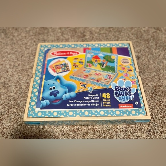 Other - Melissa And Doug Blues clues & you wooden magnetic picture game
